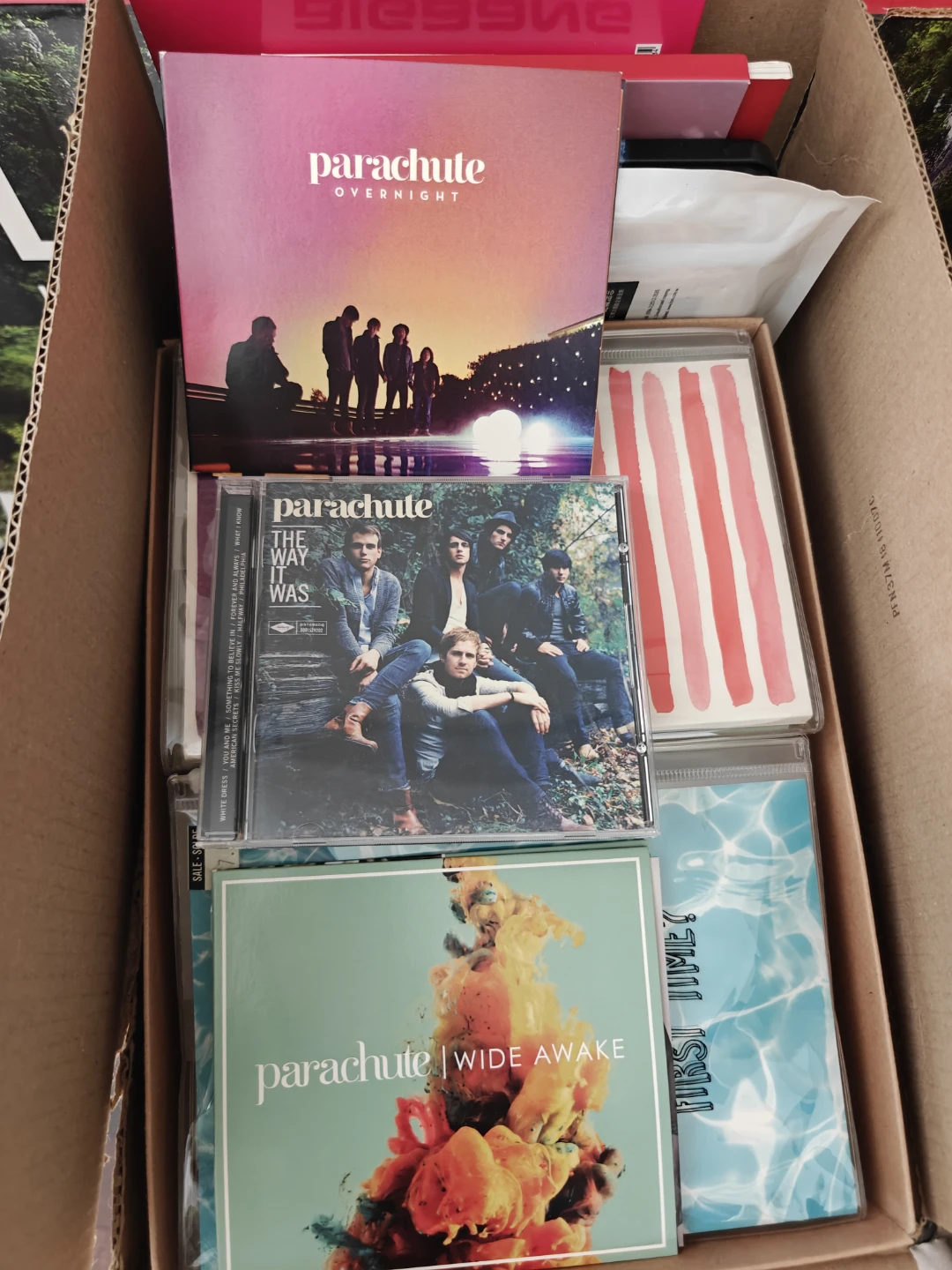Parachute CDs - Overnight, The Way It Was, Wide Awake