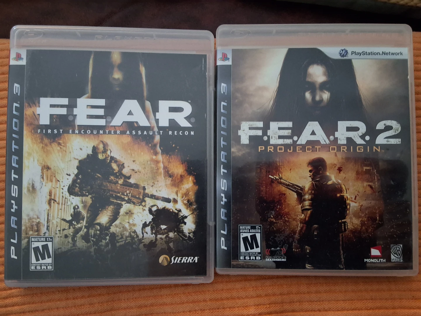 F.E.A.R. & F.E.A.R. 2: Project Origin PS3 Games