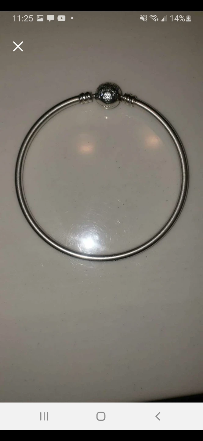 Pandora Silver  Bangle Bracelet