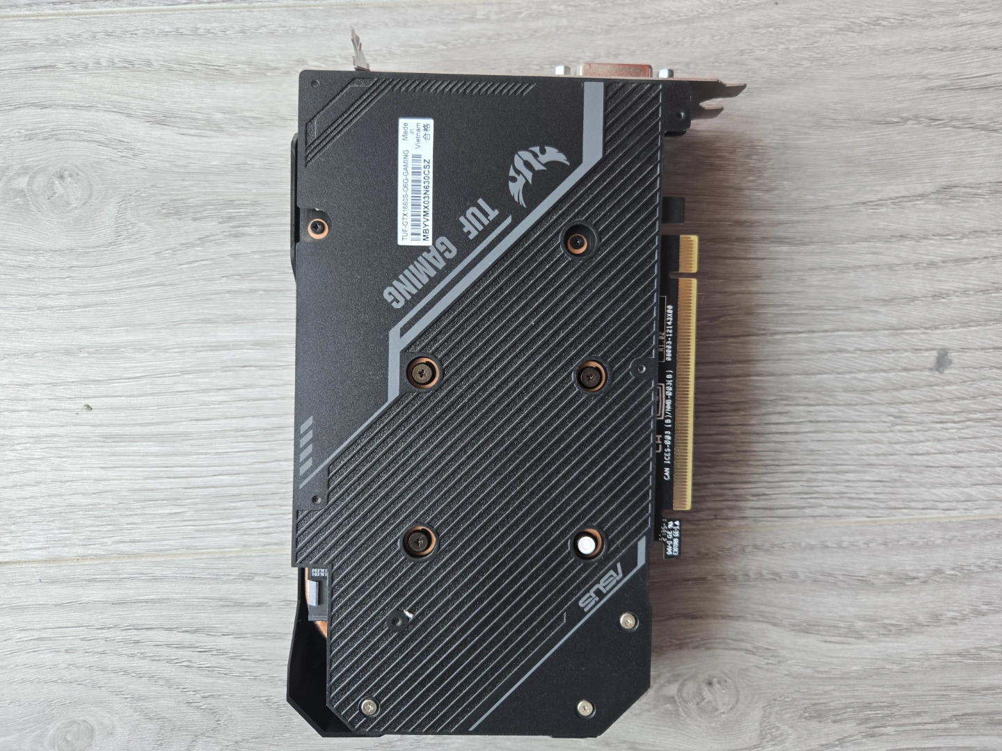 ASUS TUF Gaming NVIDIA GeForce GTX 1660 - photo 2