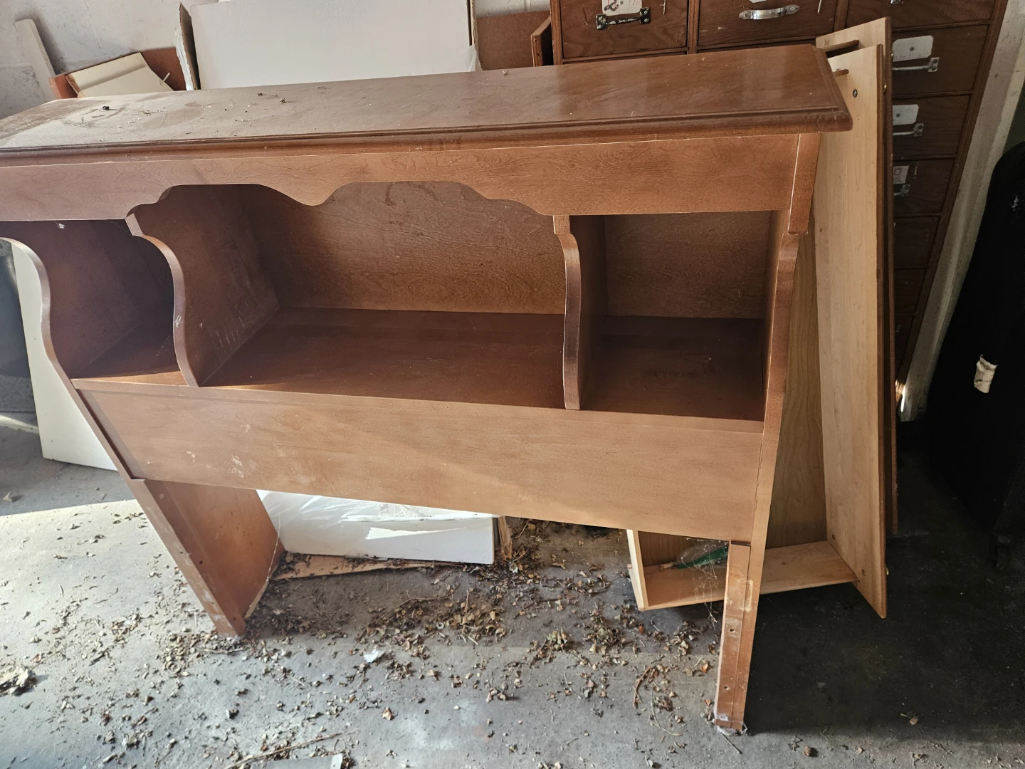 Single bed with drawers solid wood and Mattress