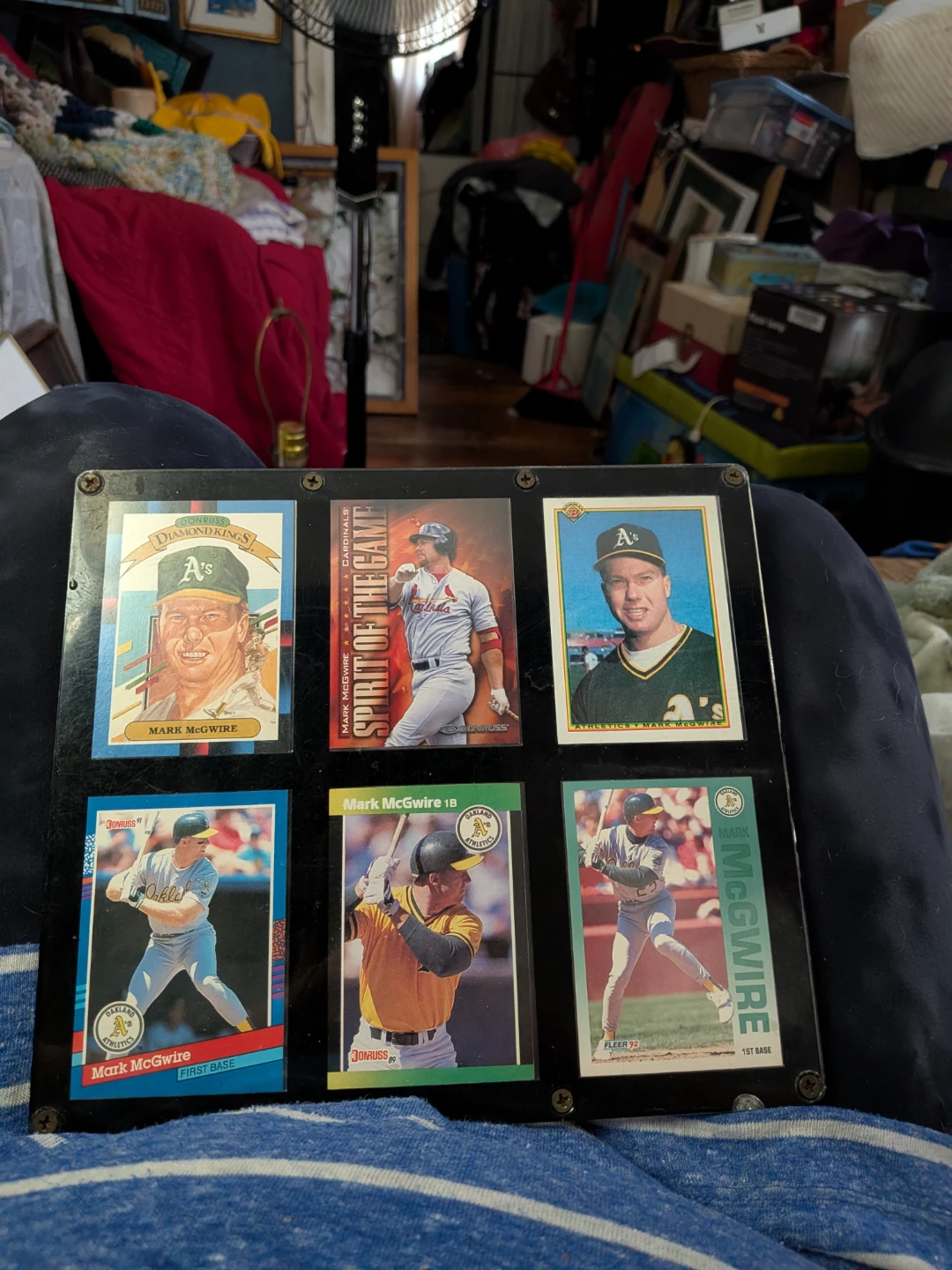 Mark McGwire Baseball Card Collection