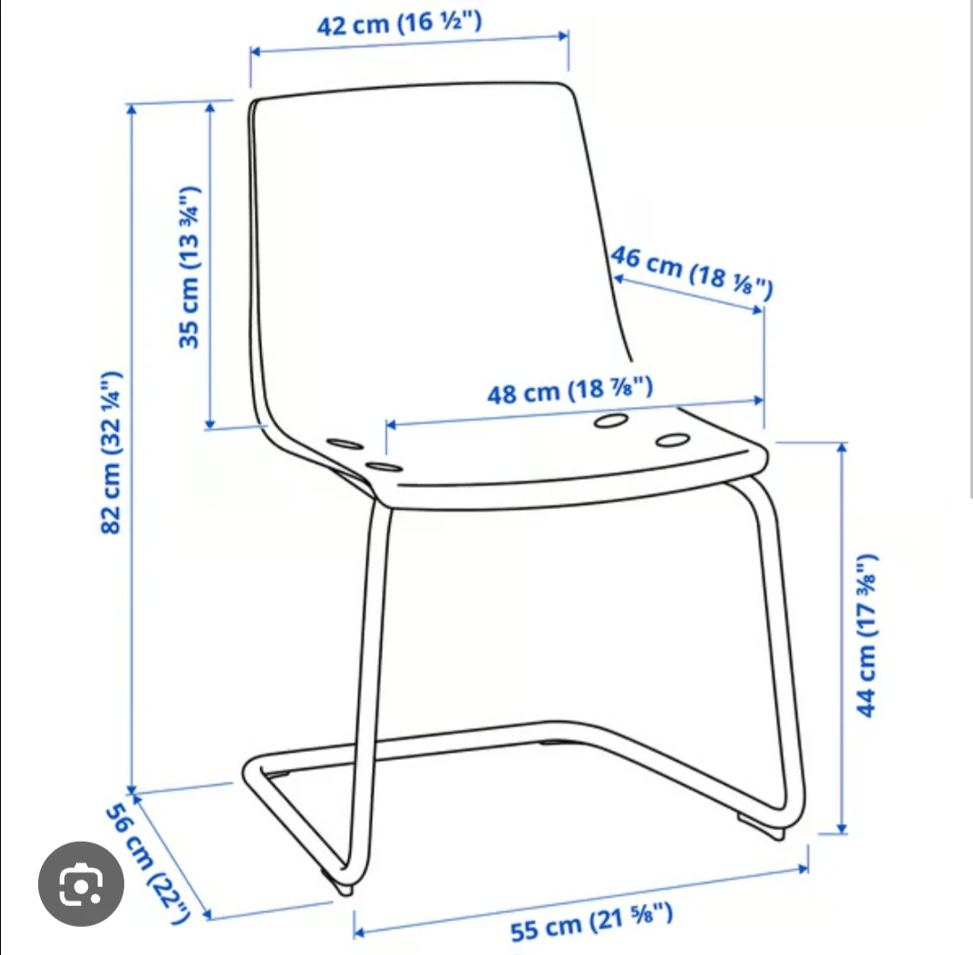 4 Clear Acrylic Side Chair with Chrome Legs (each $25) - photo 2