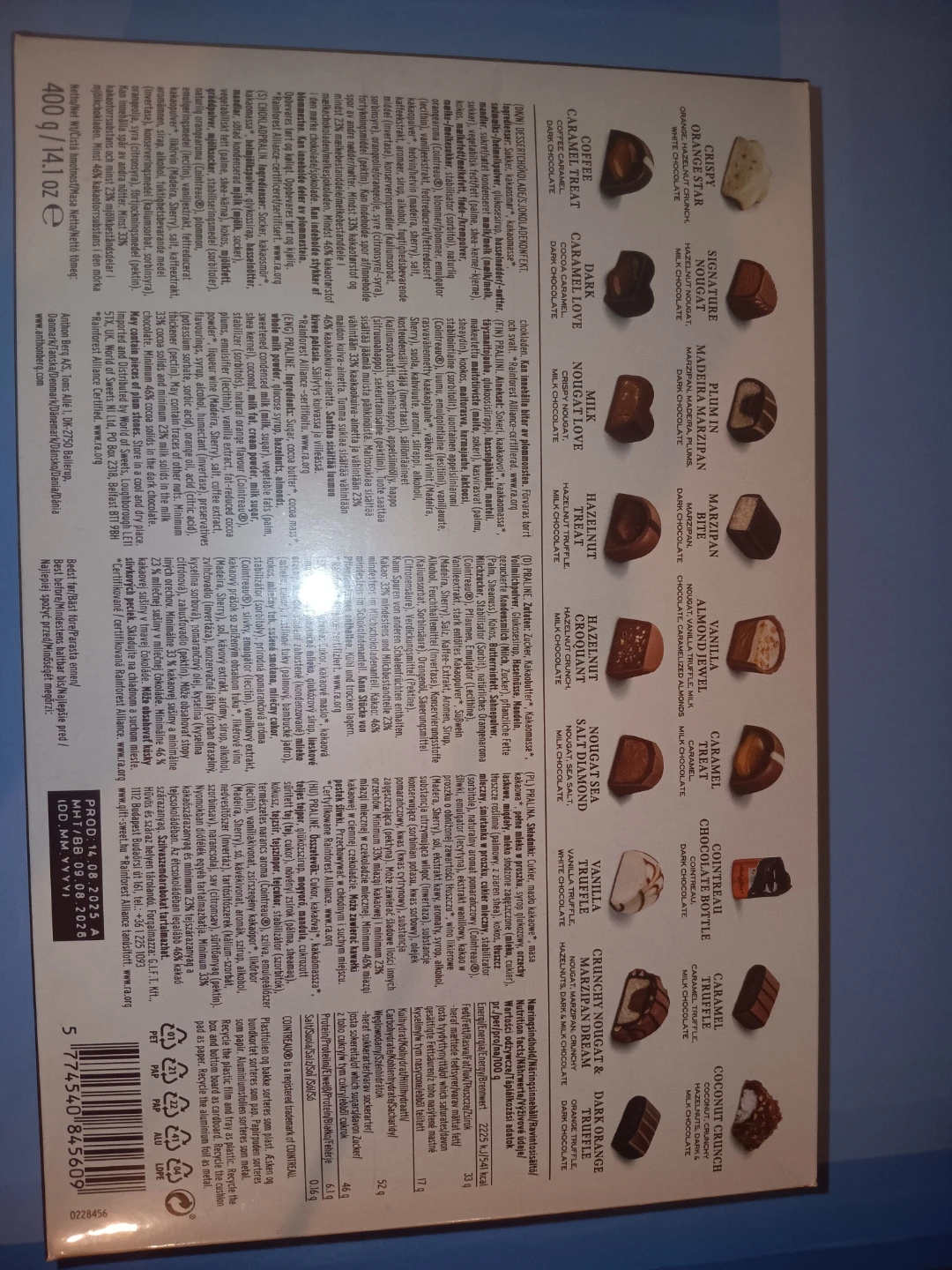 Anthon Berg Filled Chocolates - 400g - photo 2