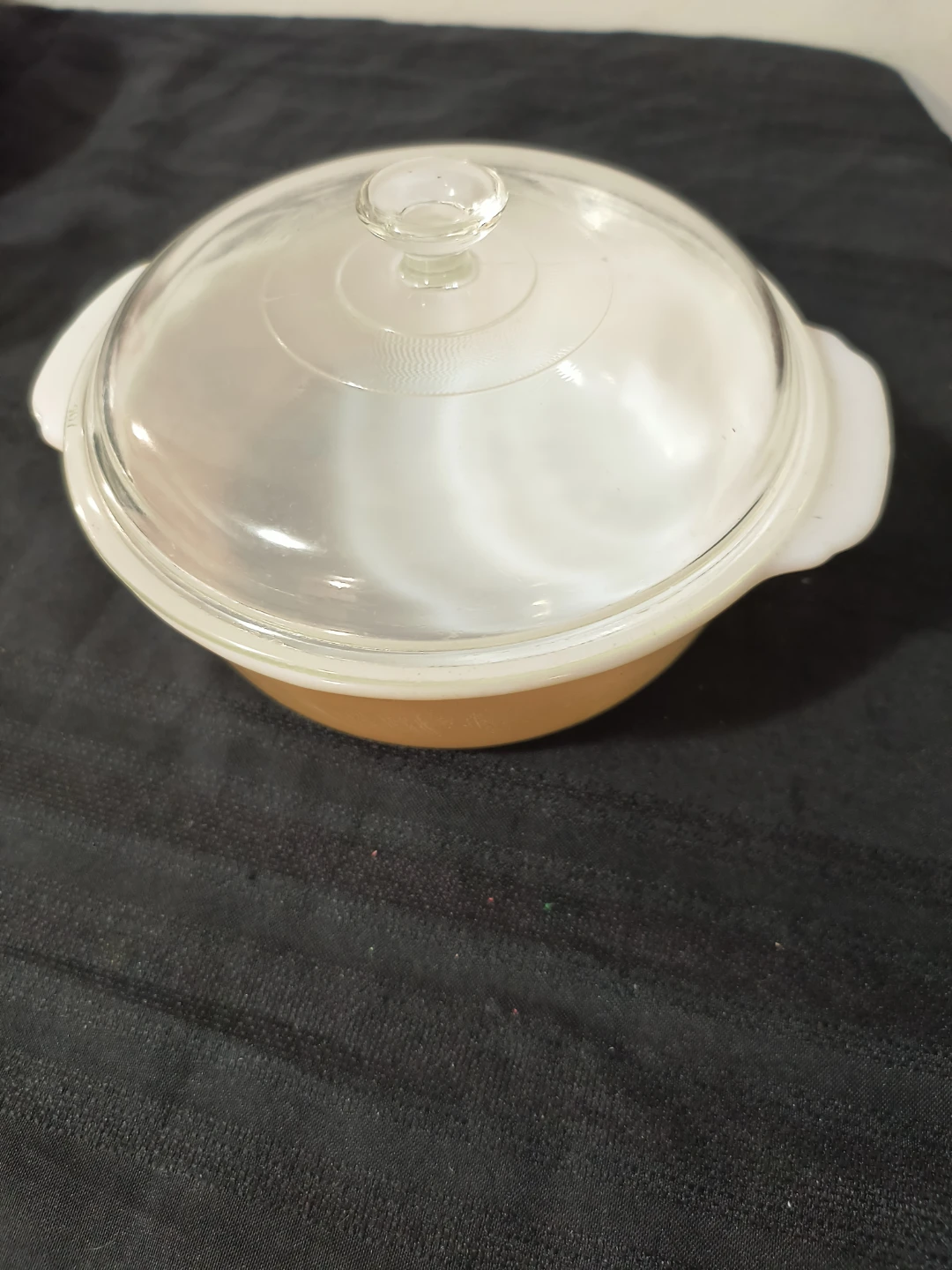 Fire King Casserole Dish with Glass Lid - photo 2