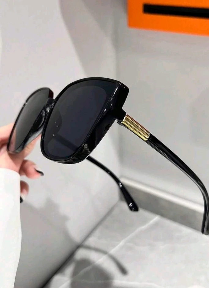 Black Oversized Square Sunglasses - photo 2