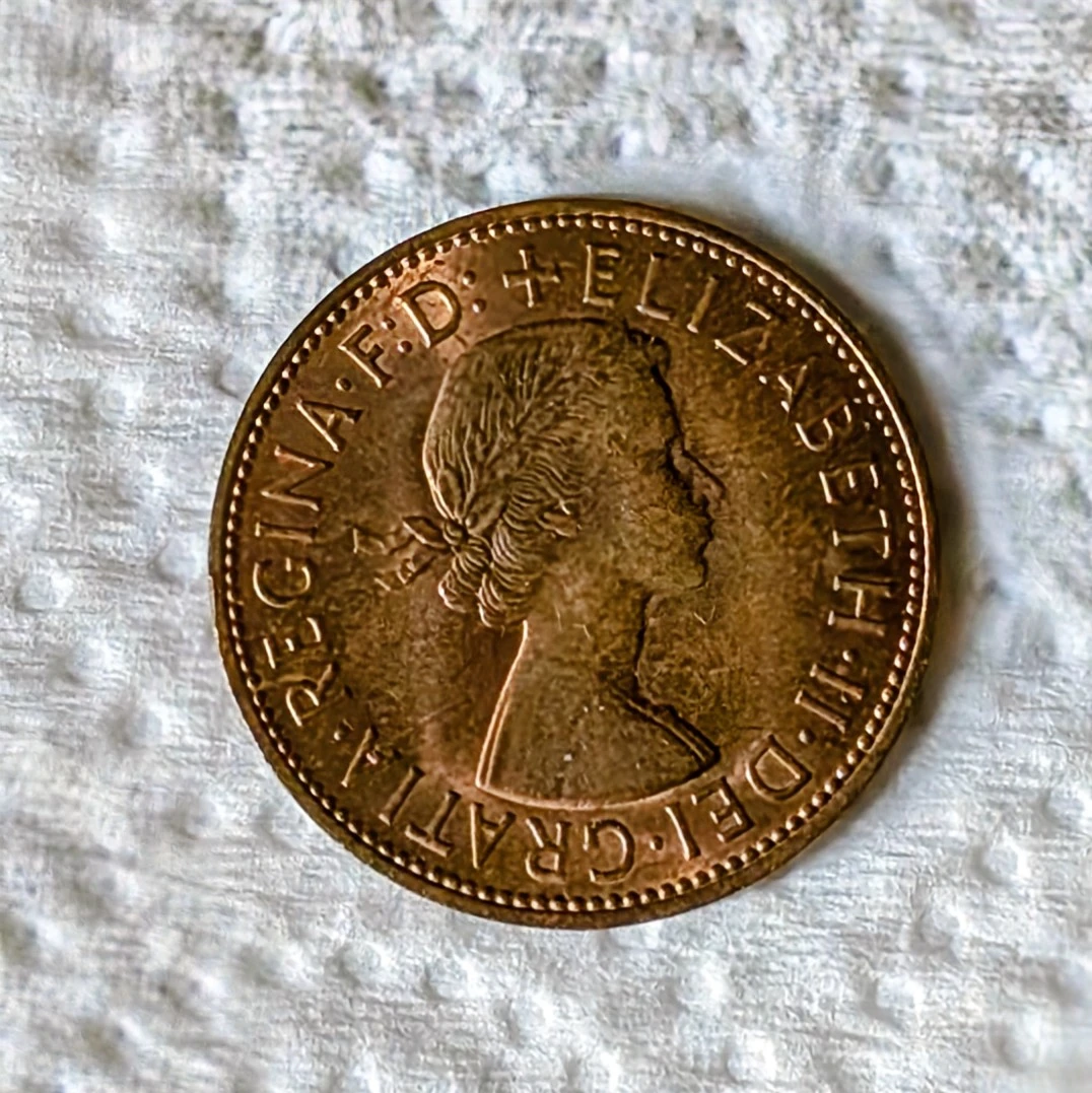 1967 One Penny Coin