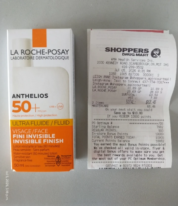 La Roche-Posay Anthelios SPF 50+ Sunscreen 50ml