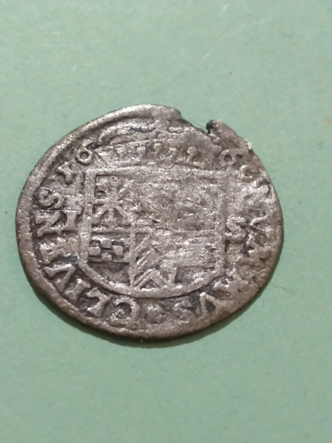 1669 German 2 Albus Silver Coin - Town of Jülich - photo 2