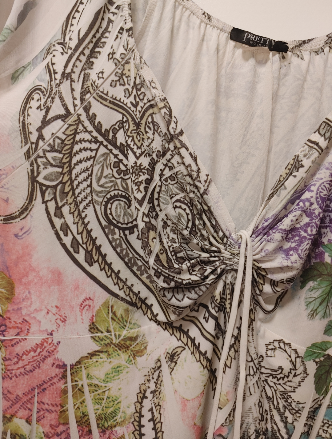 Women's Floral & Paisley Print Tunic Top - Size 2XL - photo 2