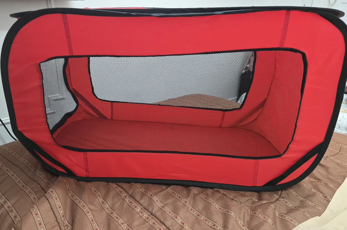 Large Portable Soft Crate Pet Carrier | Foldable Travel. - photo 5