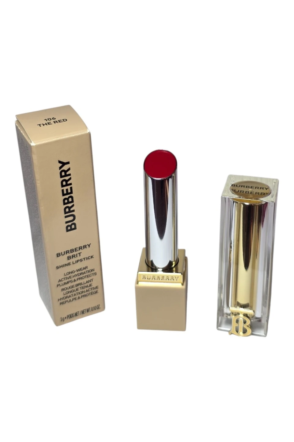 Burberry Brit Shine Lipstick 106 The Red