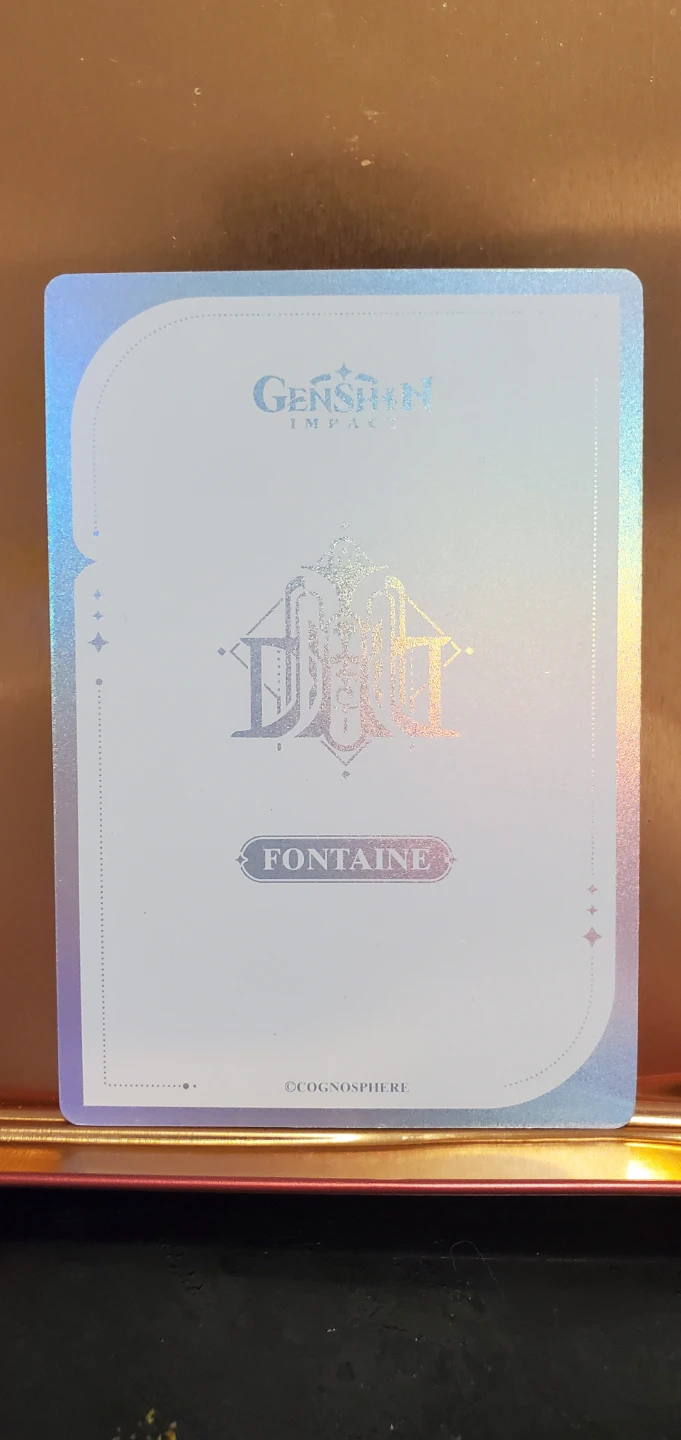 Genshin Impact Teyvat Goods Card - Navia - photo 2