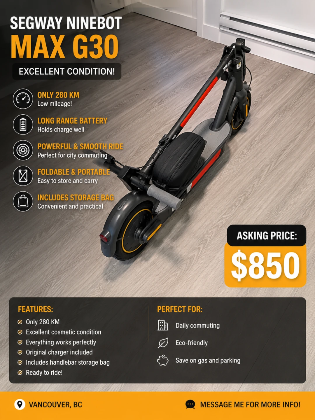 Segway Ninebot Max G30 Electric Scooter