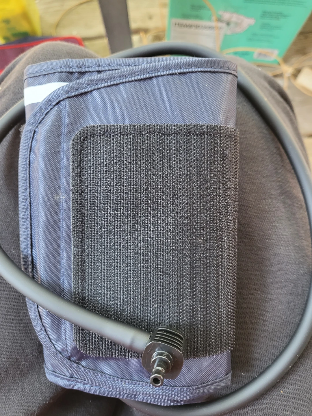 Dark Blue Blood Pressure Cuff