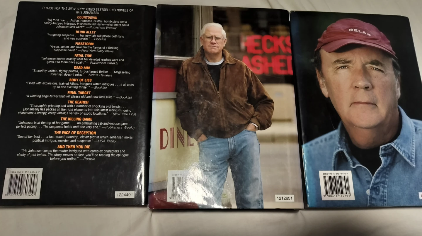 3 Books: Iris Johansen, John Sandford, James Patterson - photo 2
