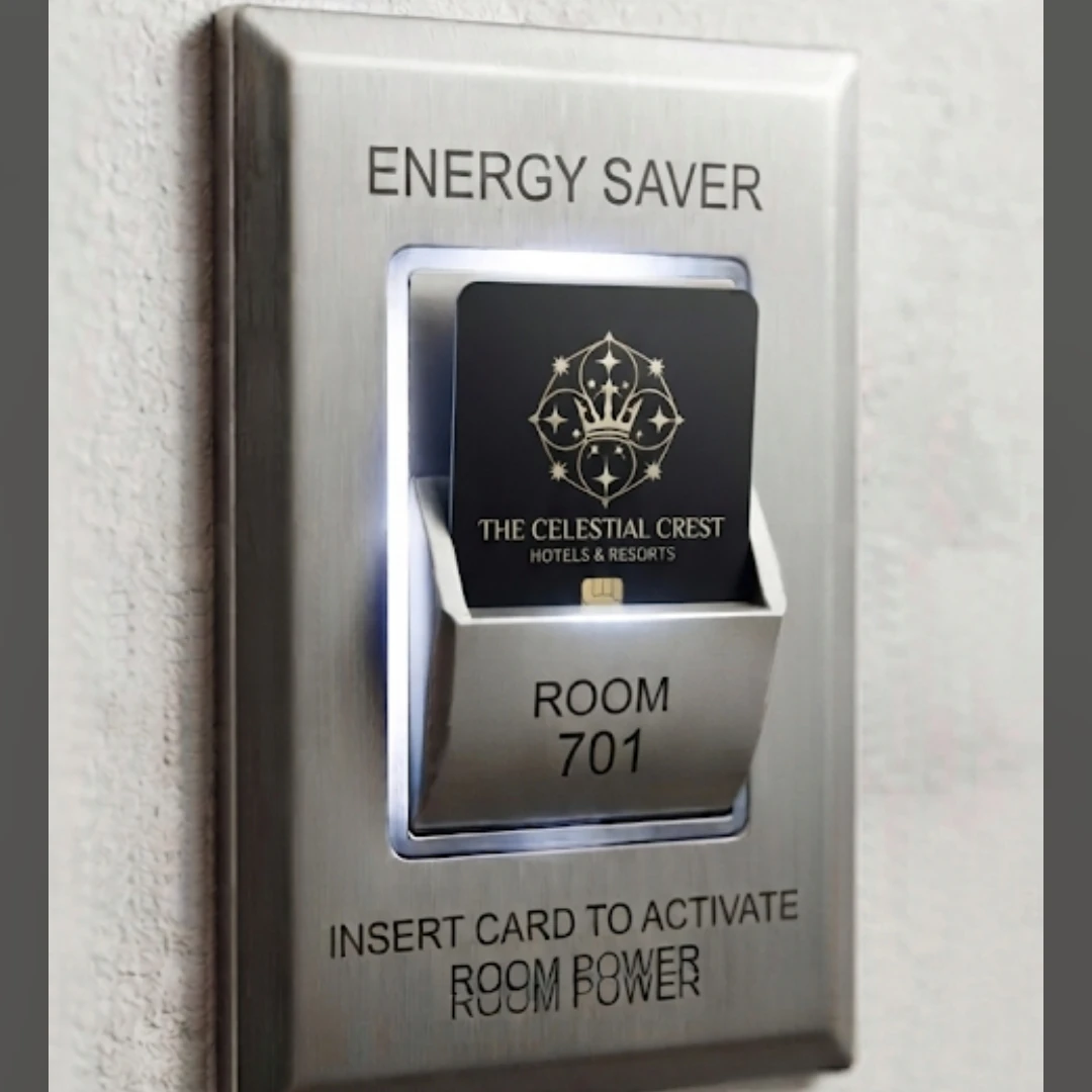 ​Energy-saving key card for hotel room
