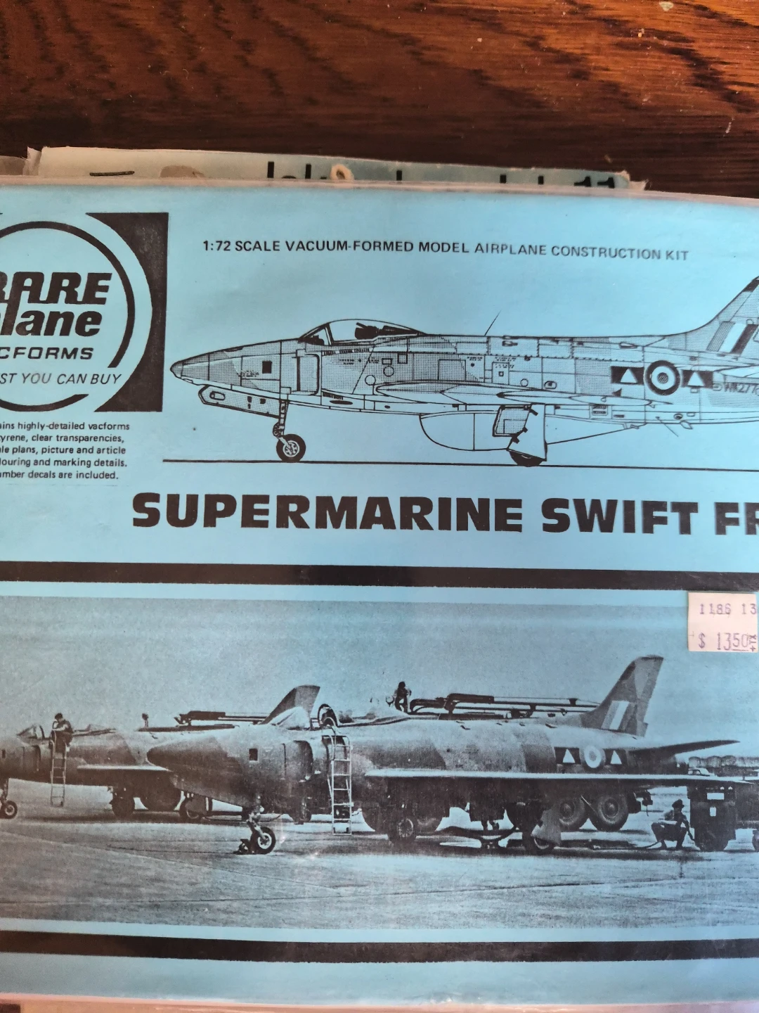 Rare Plane  Vacuum Formed Model Kit - photo 2