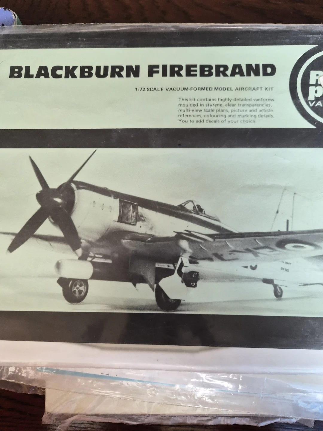 Rare Plane  Vacuum Formed Model Kit - photo 4