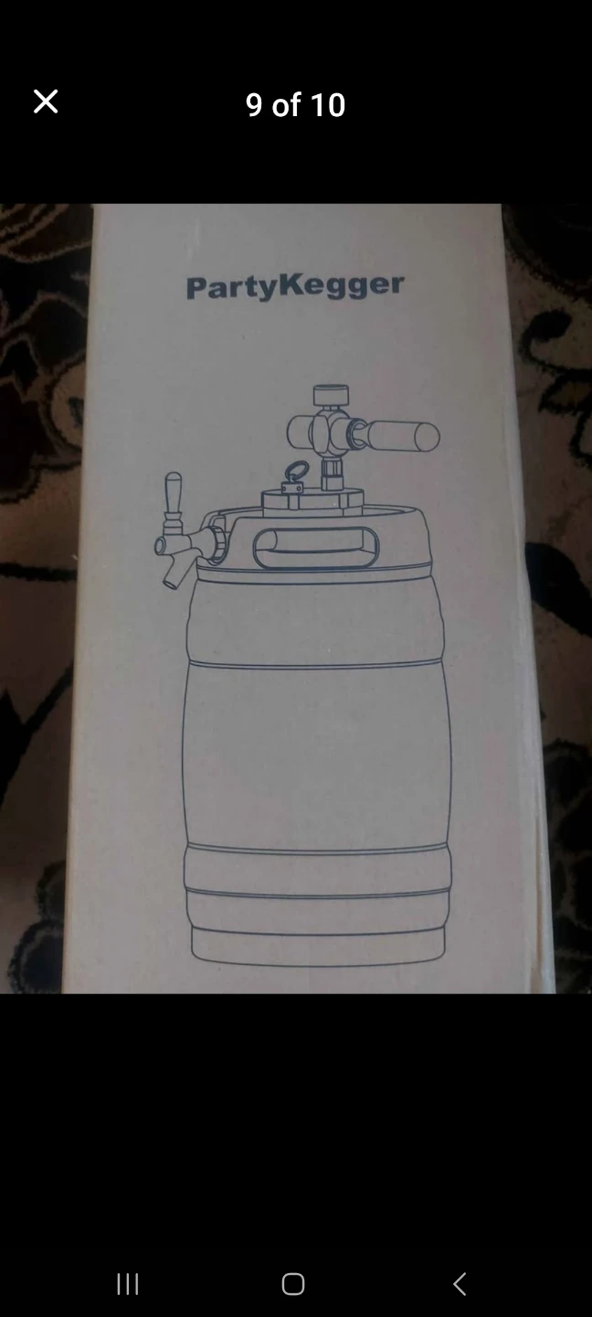 Party Kegger Stainless Steel Beer Dispenser - photo 5
