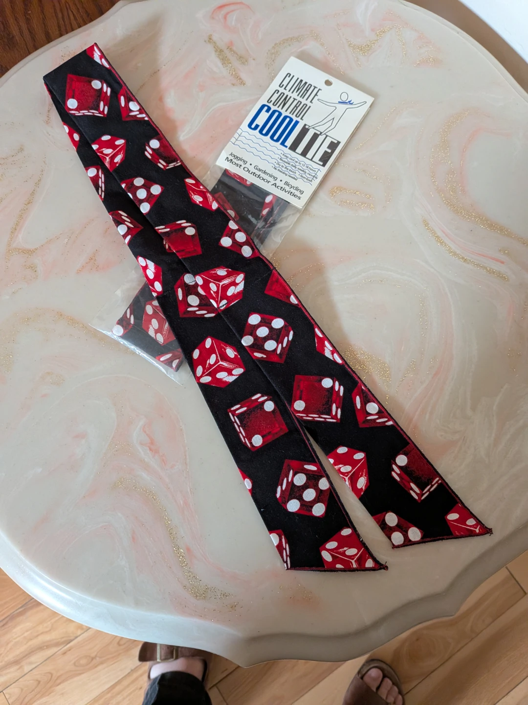 2 - Climate Control Bandanas Dice Print