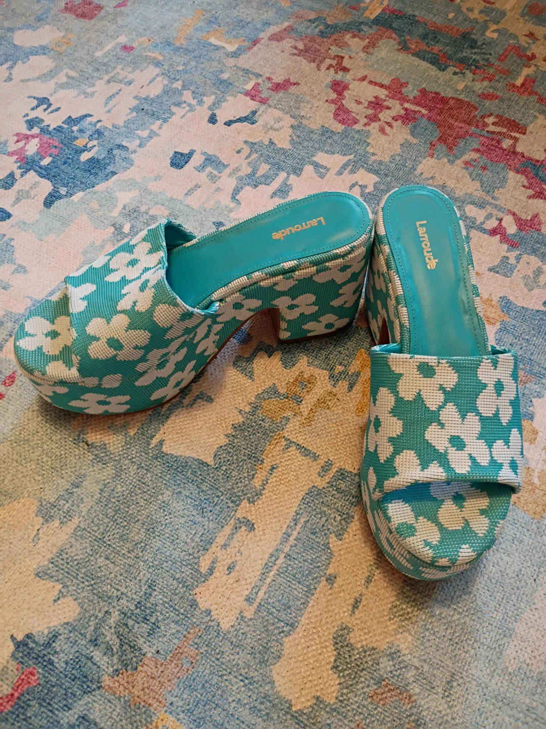 Larroude Platform Sandals