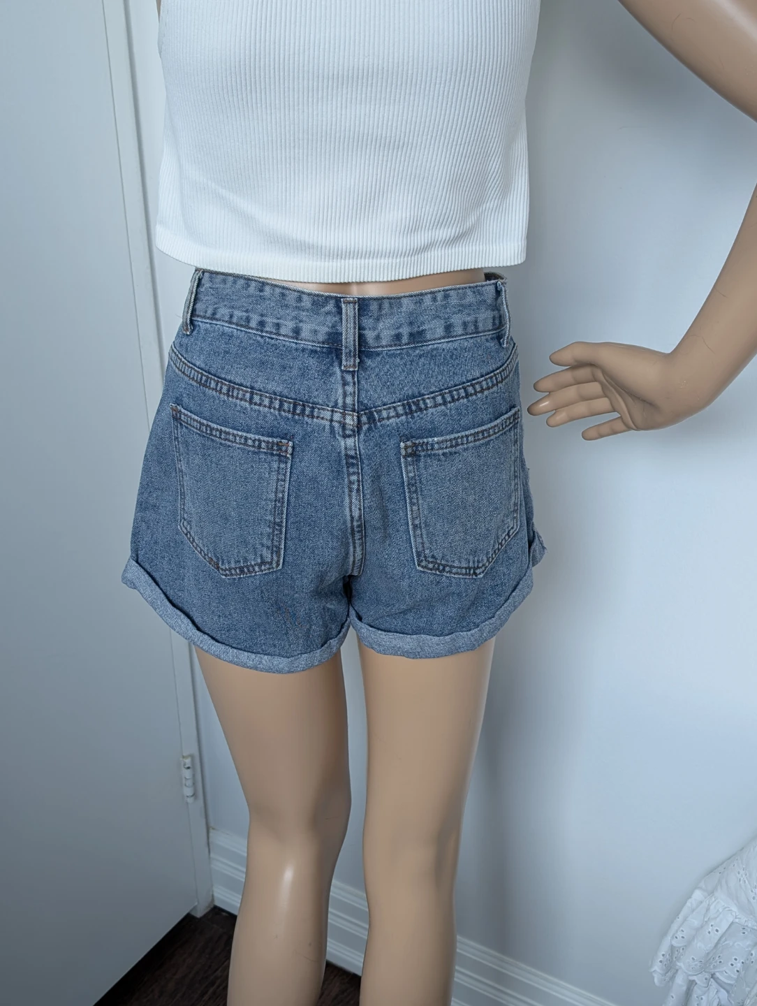 Shein High Waisted Denim Shorts - photo 4