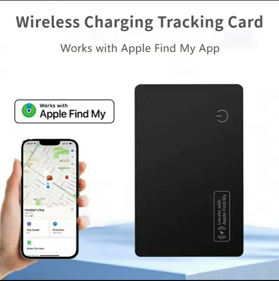 Wireless Charging GPS Tracking Card: Apple Find My - photo 4