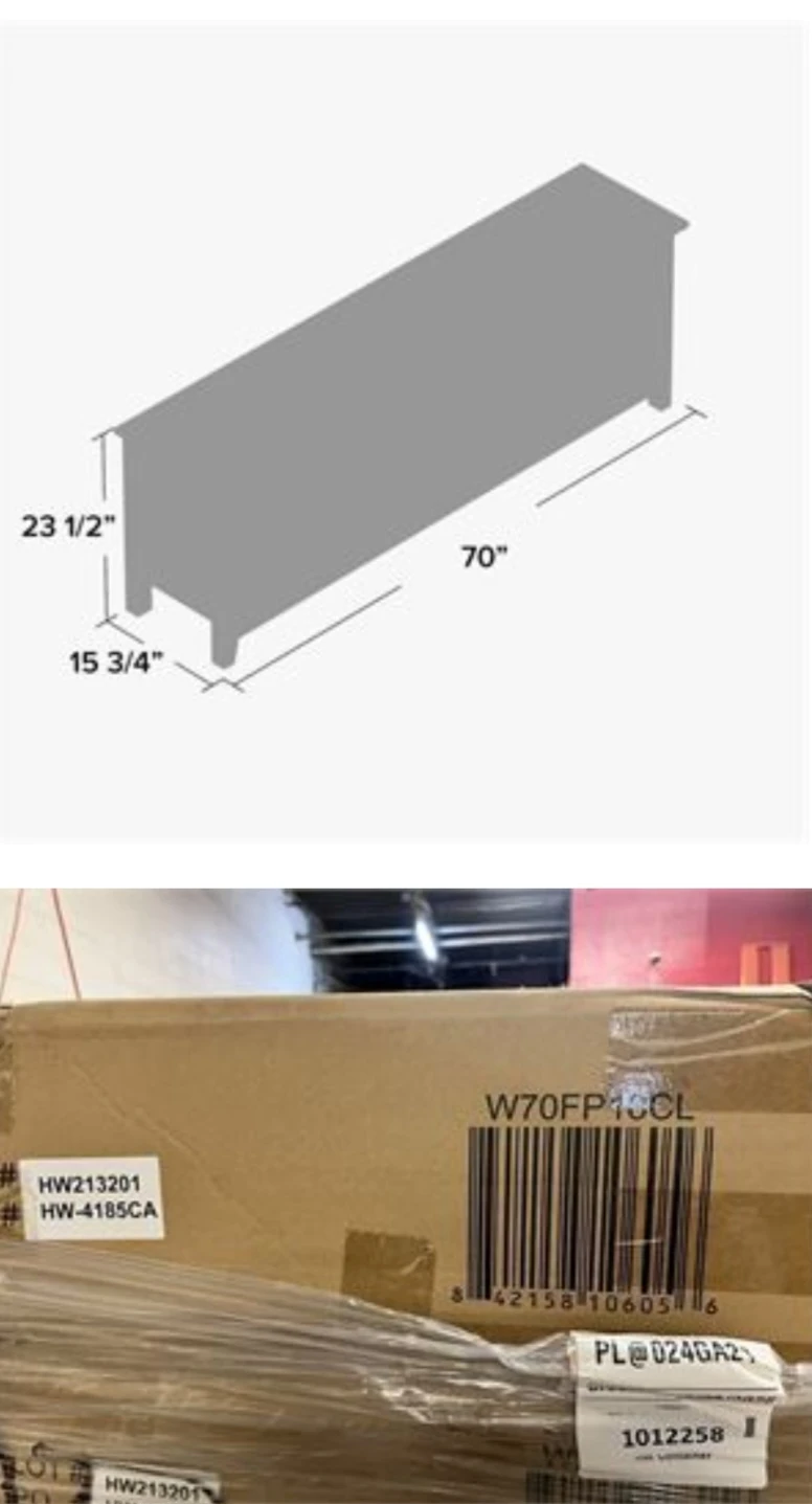 70" Fireplace TV Stand - photo 3