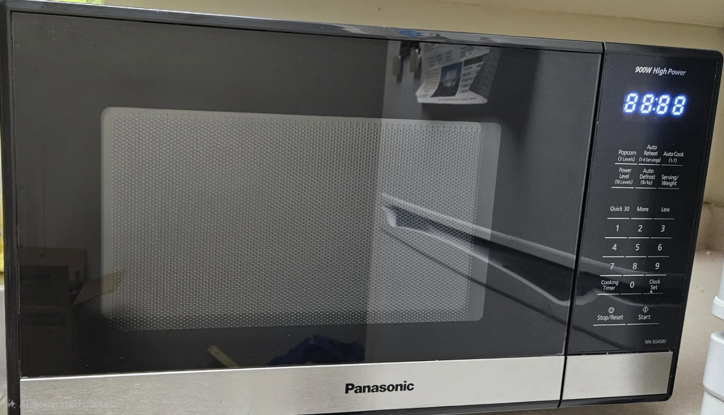 Move out sale Panasonic 900W High Power Microwave