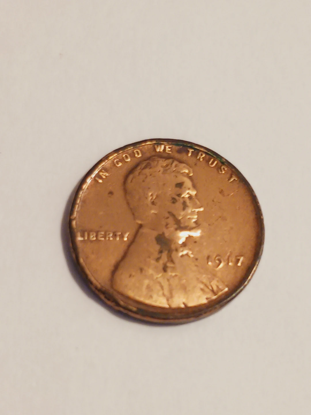 1917. Lincoln Head Penny Collectible - photo 2