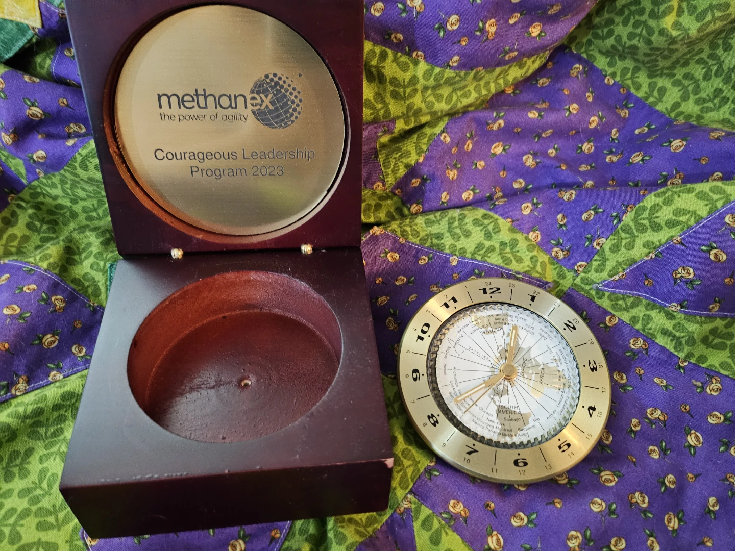 Methanex Courageous Leadership Program 2023 Clock