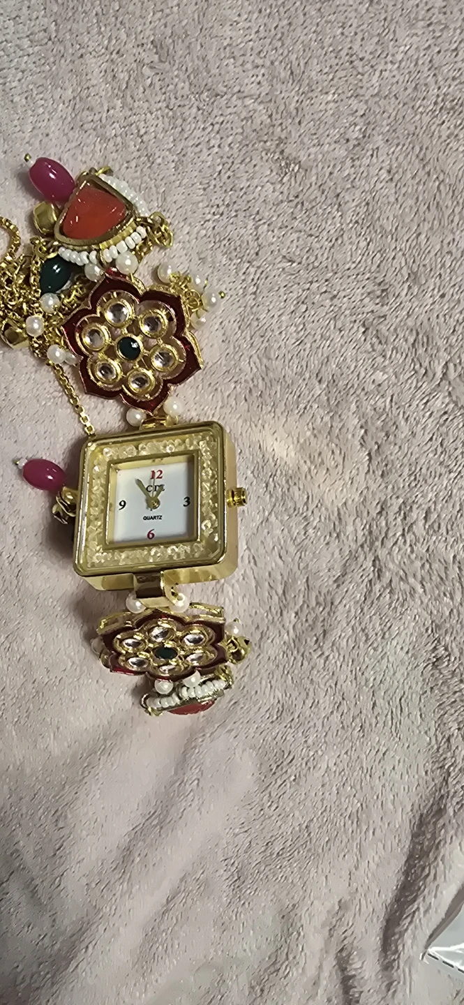 Gold Tone Decorative Quartz Watch - photo 3