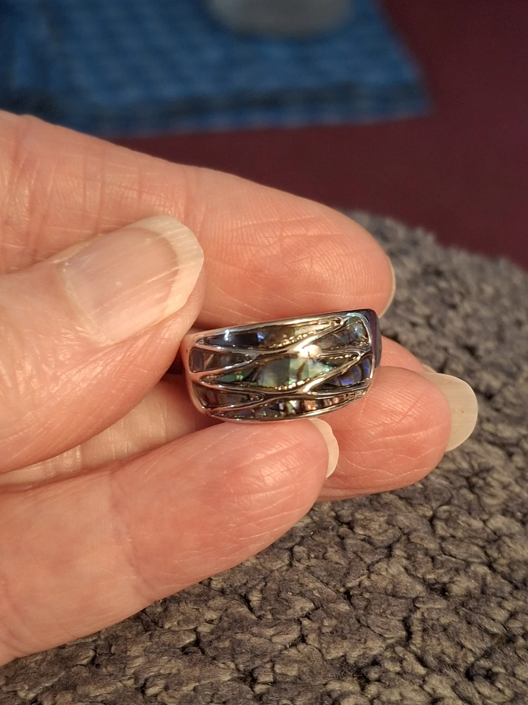 Abalone Shell Ring - photo 3