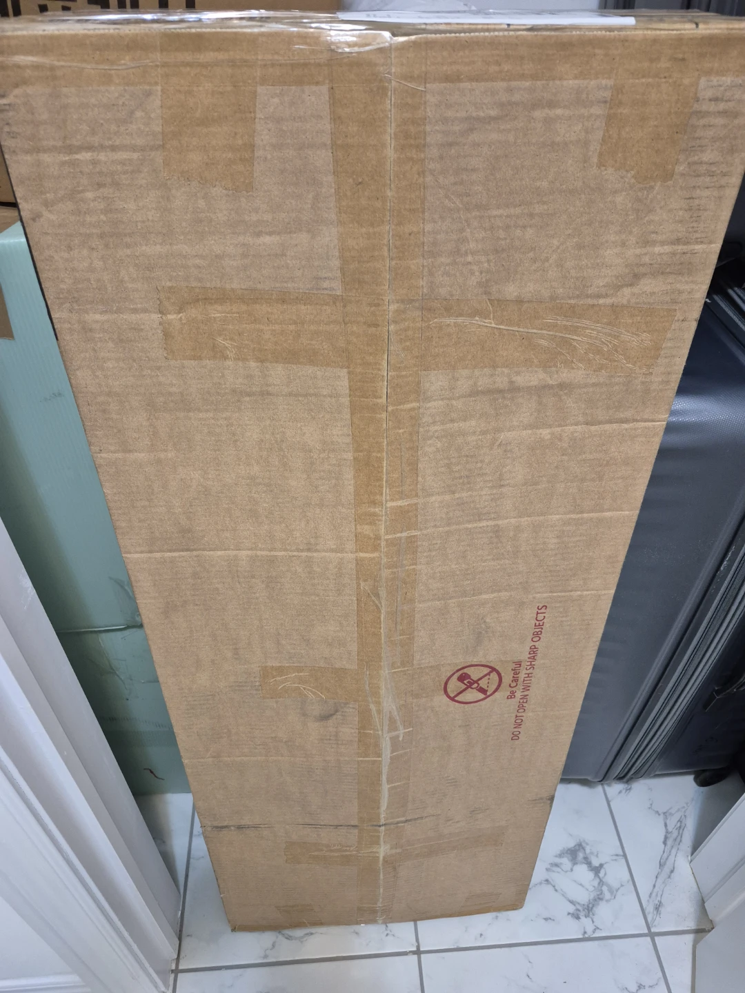 Unopened) White Metal Bed Frame  twin - photo 2