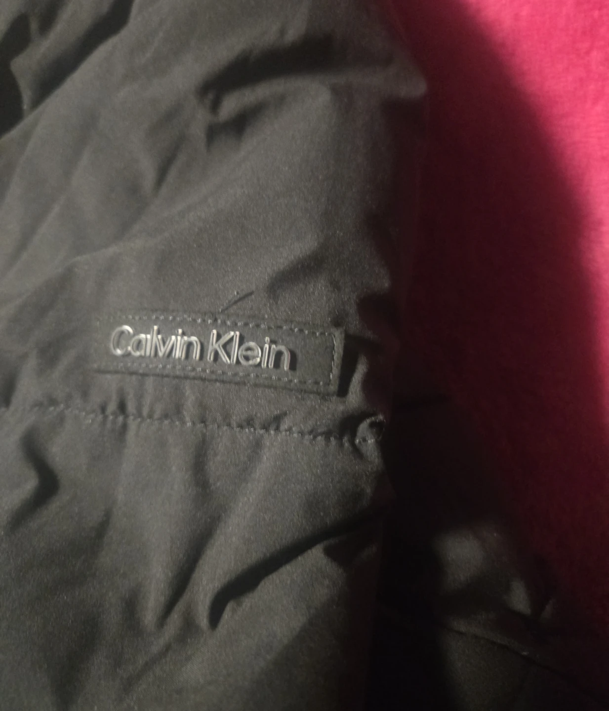 Calvin Klein Puffer Jacket - Black - Size L - photo 2