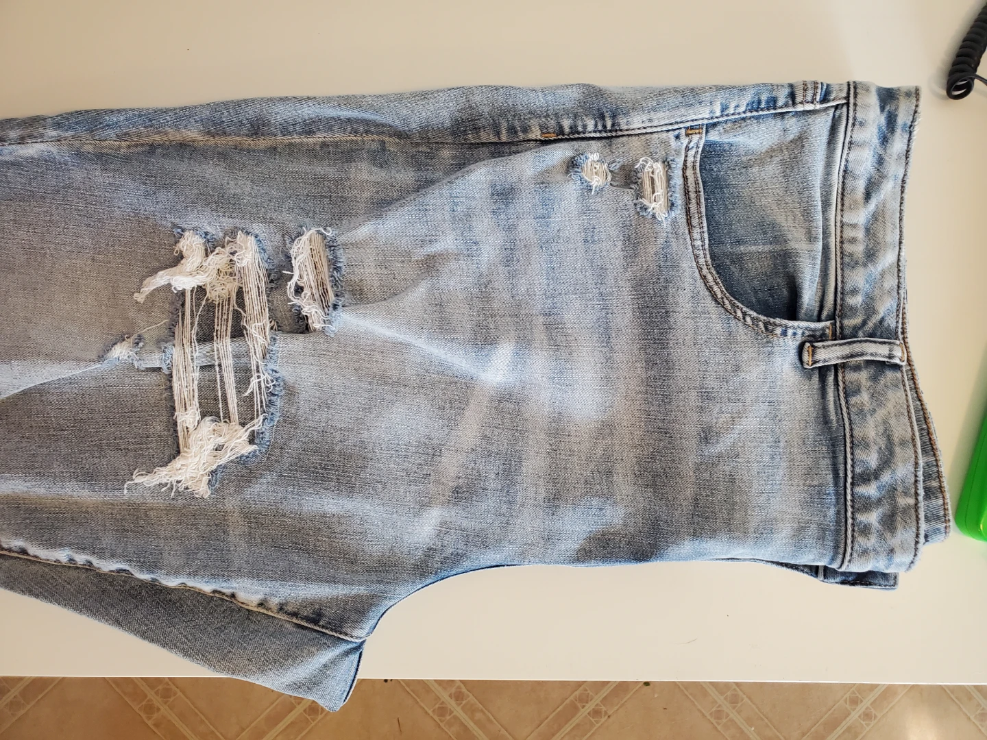 AMERICAN EAGLE DIstressed Jegging...Size 24 - photo 4