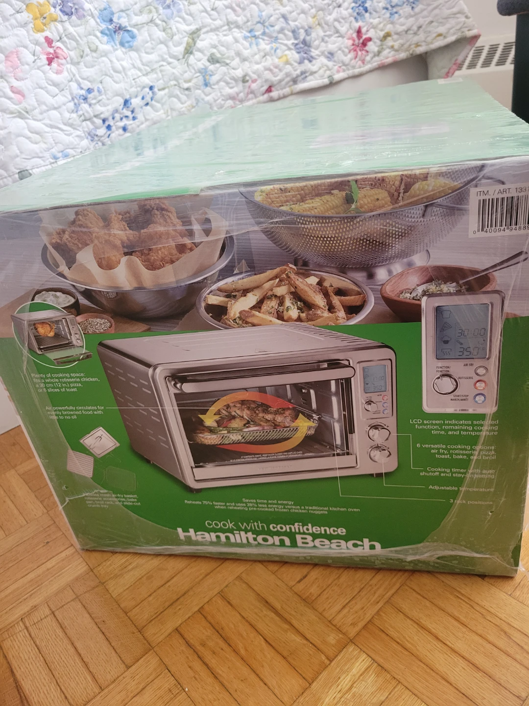 NEW Hamilton Beach Sure-Crisp Digital Toaster Oven
