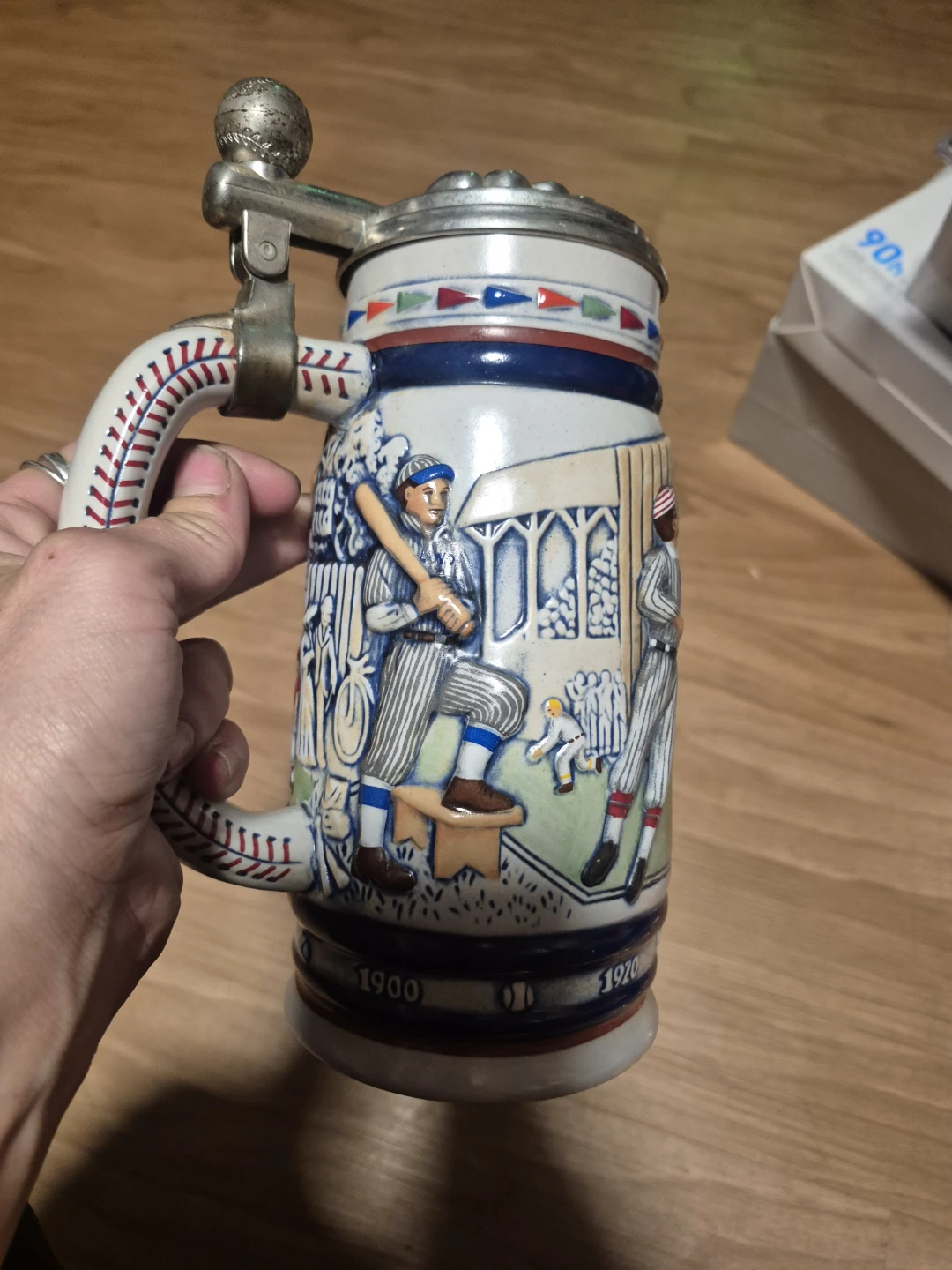 Avon Baseball Stein 1985