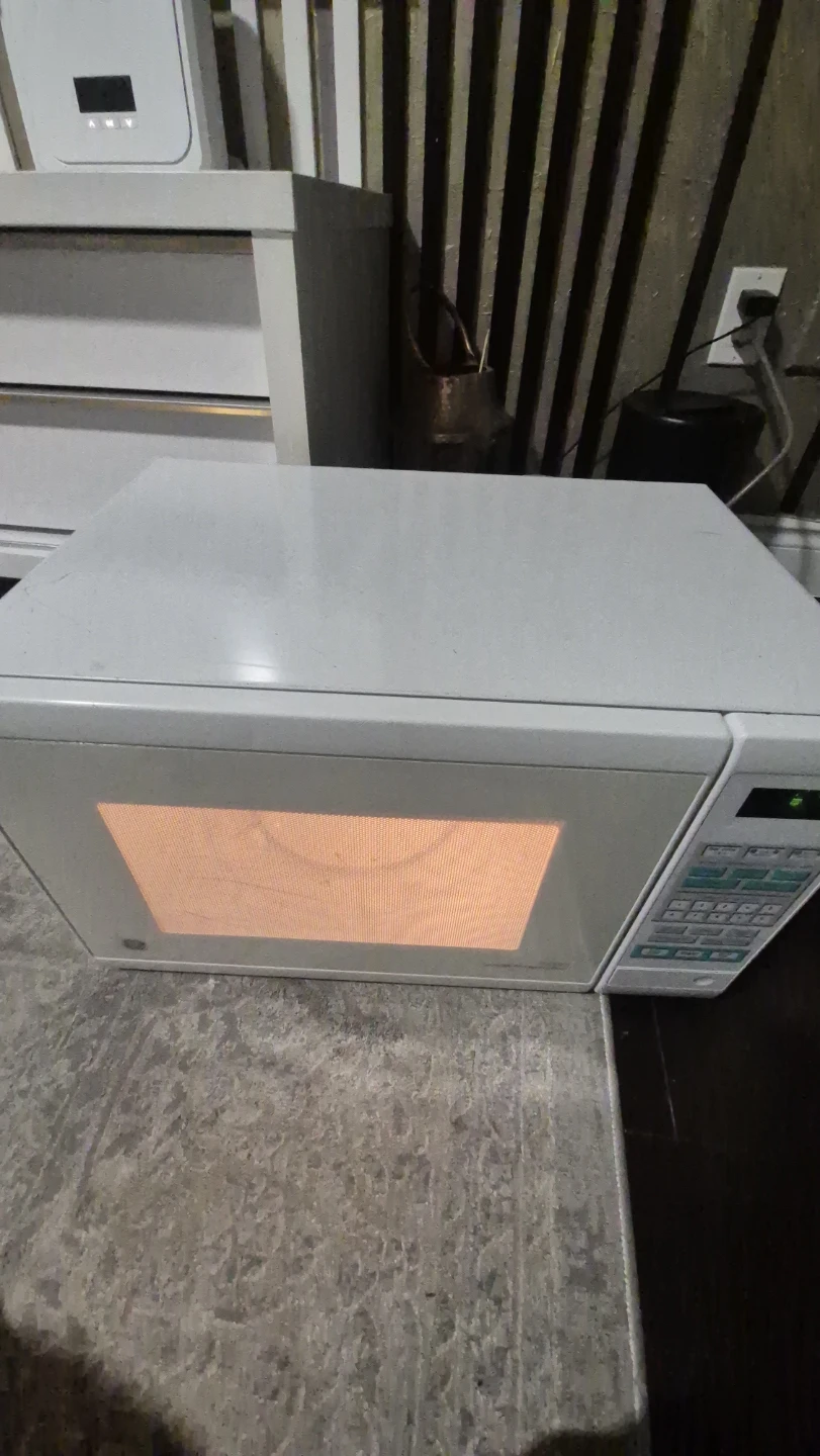 White Microwave