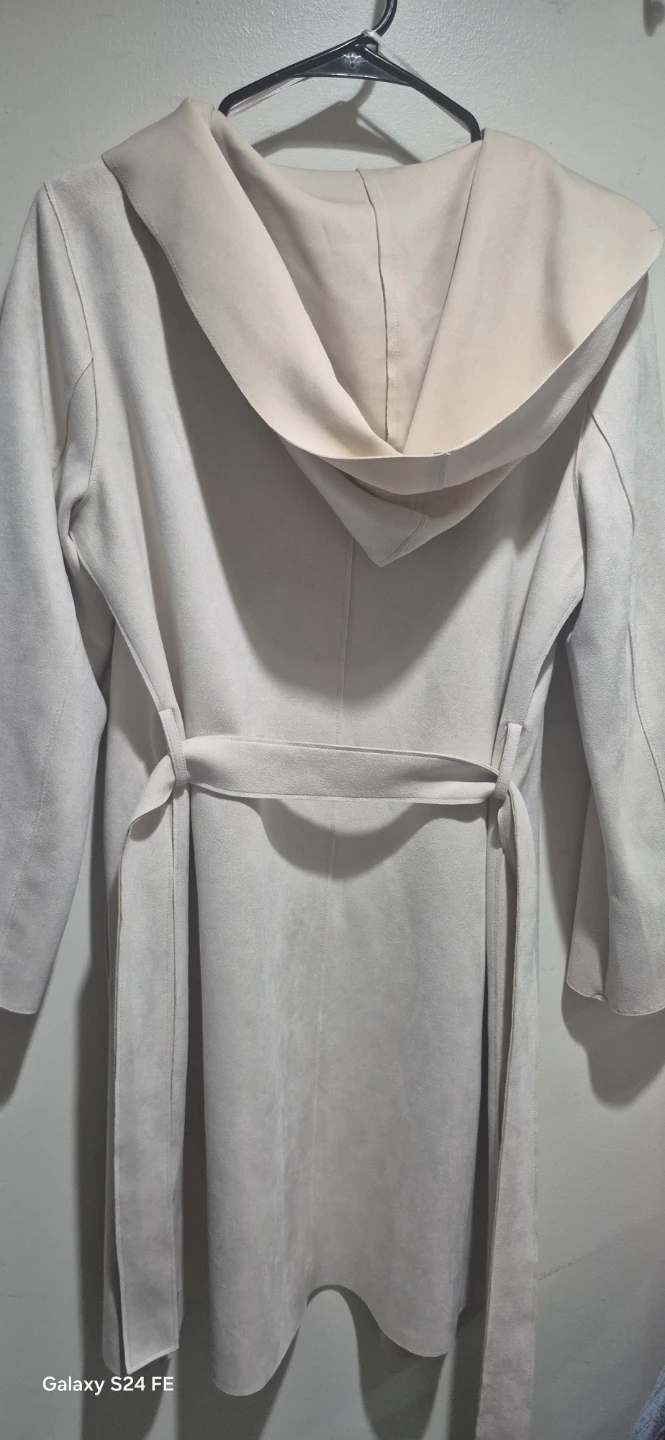 Zara Belted Drape Coat