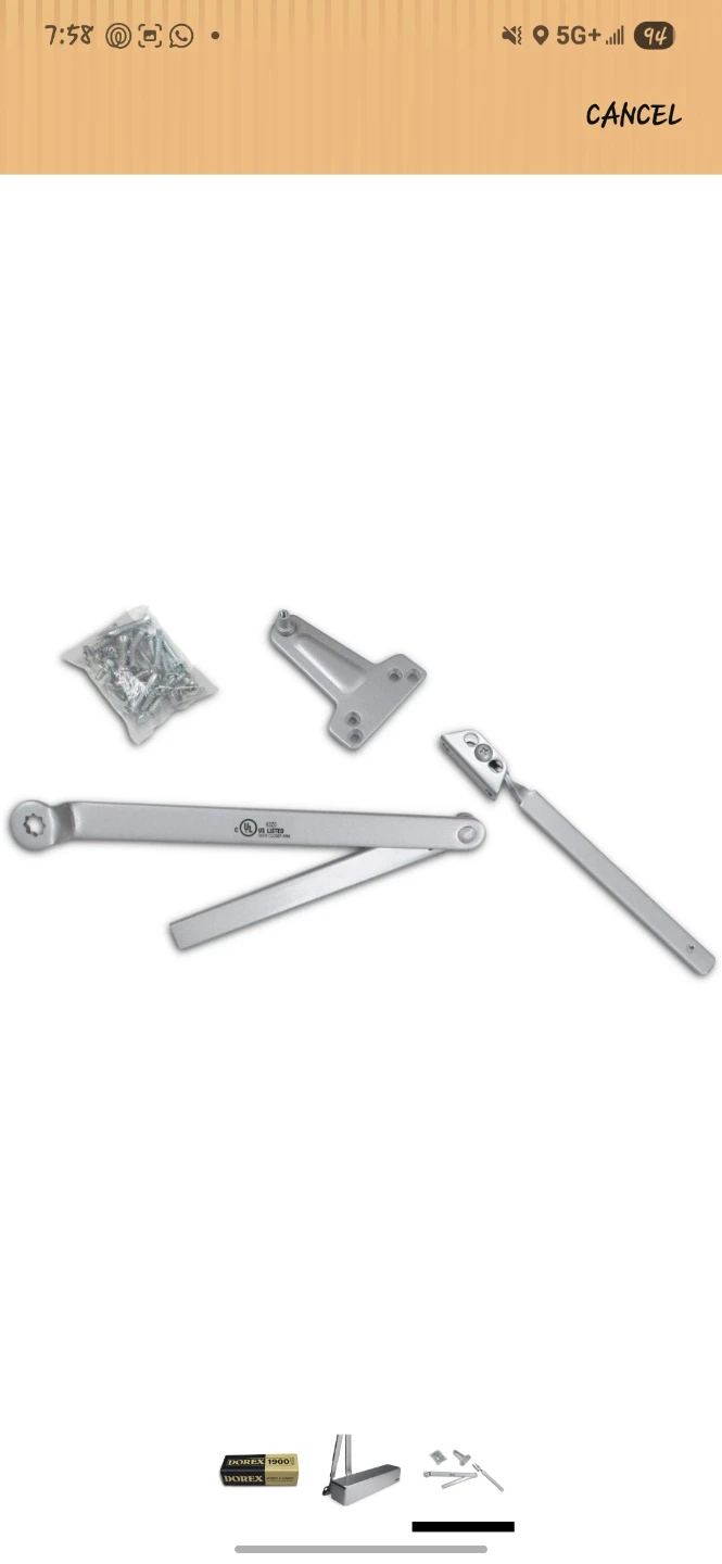DOREX 1900 Series Door Closer - photo 3