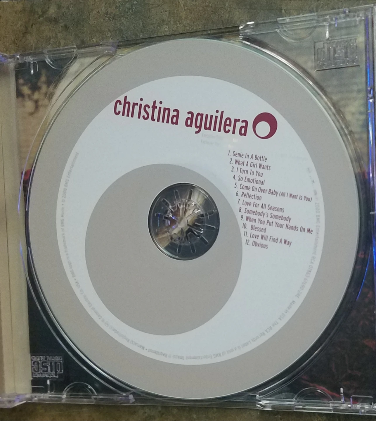 Christina  Aguilera Near Mint/ Mint CD Pop R&B RCA Records - photo 3