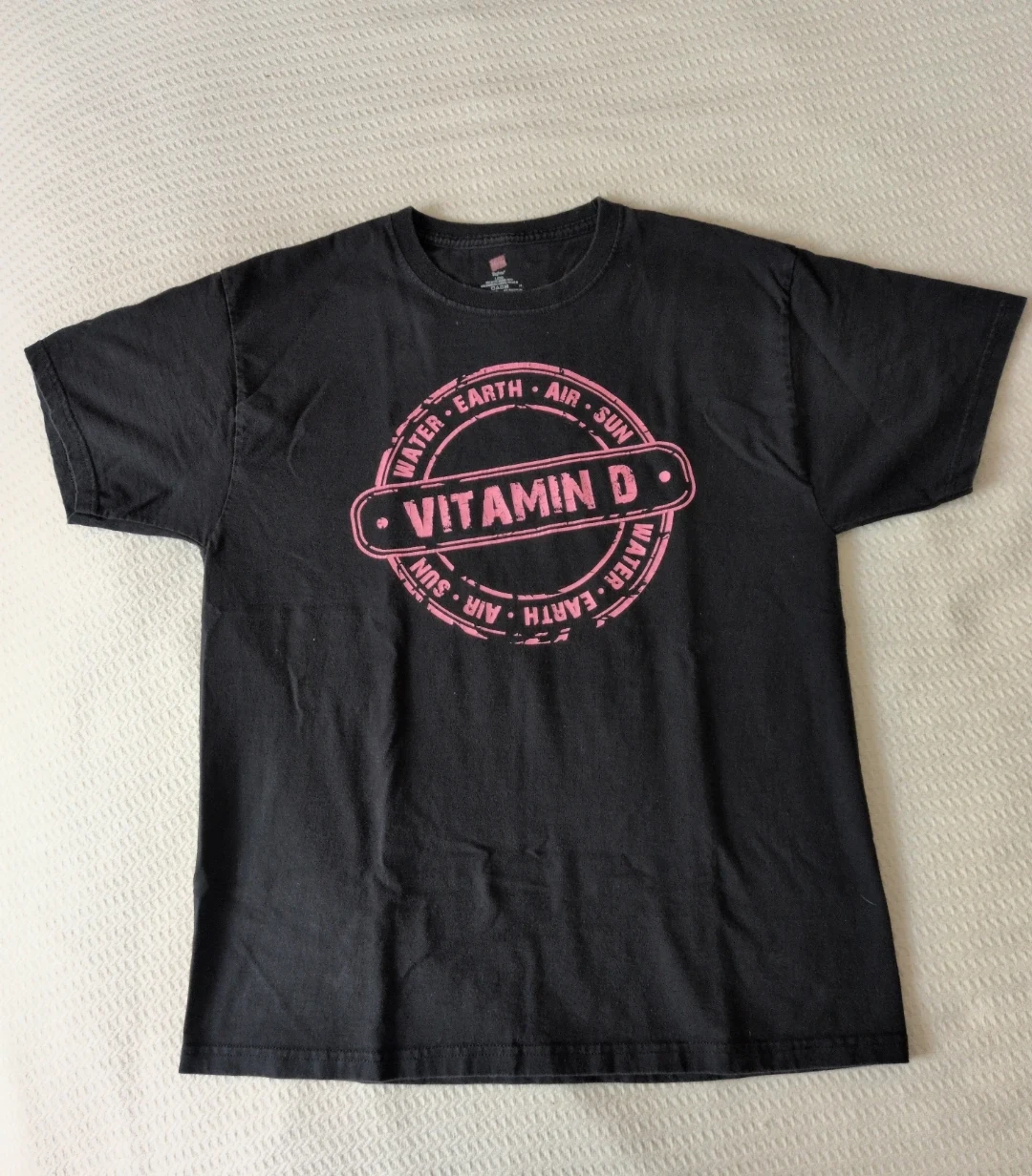 Black Vitamin D T-Shirt