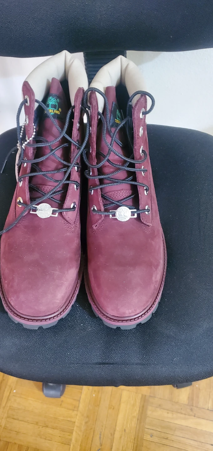 Timberland Women's Burgundy Suede Boots