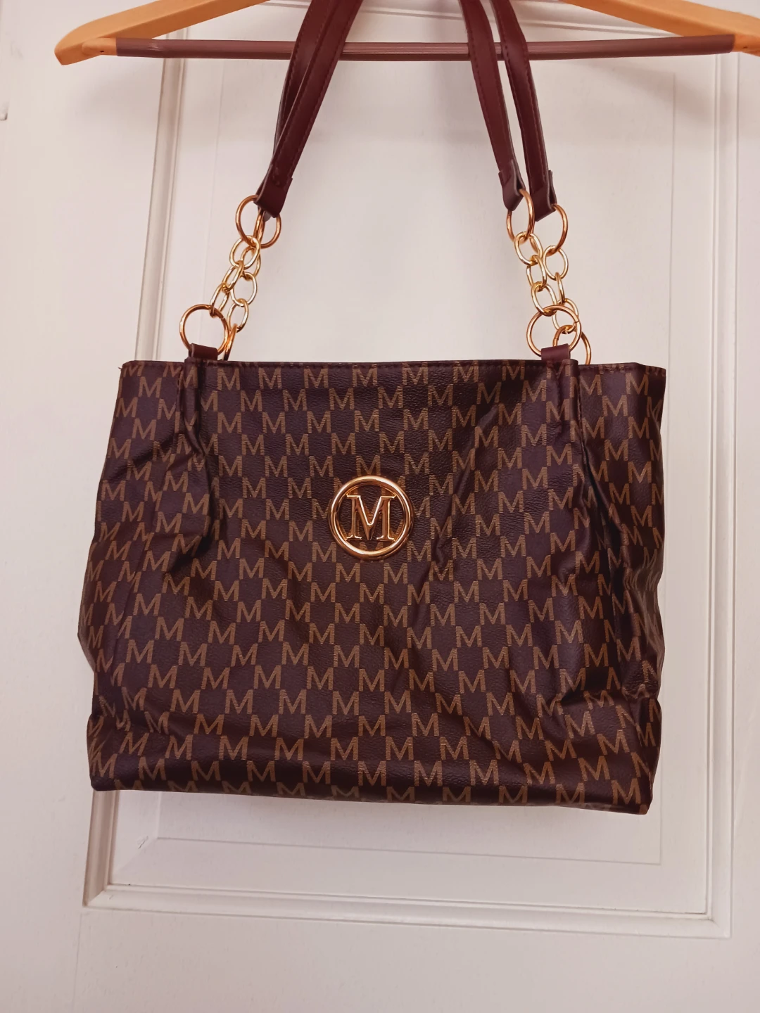 New !! Brown Monogram "M"  Tote Bag - photo 2