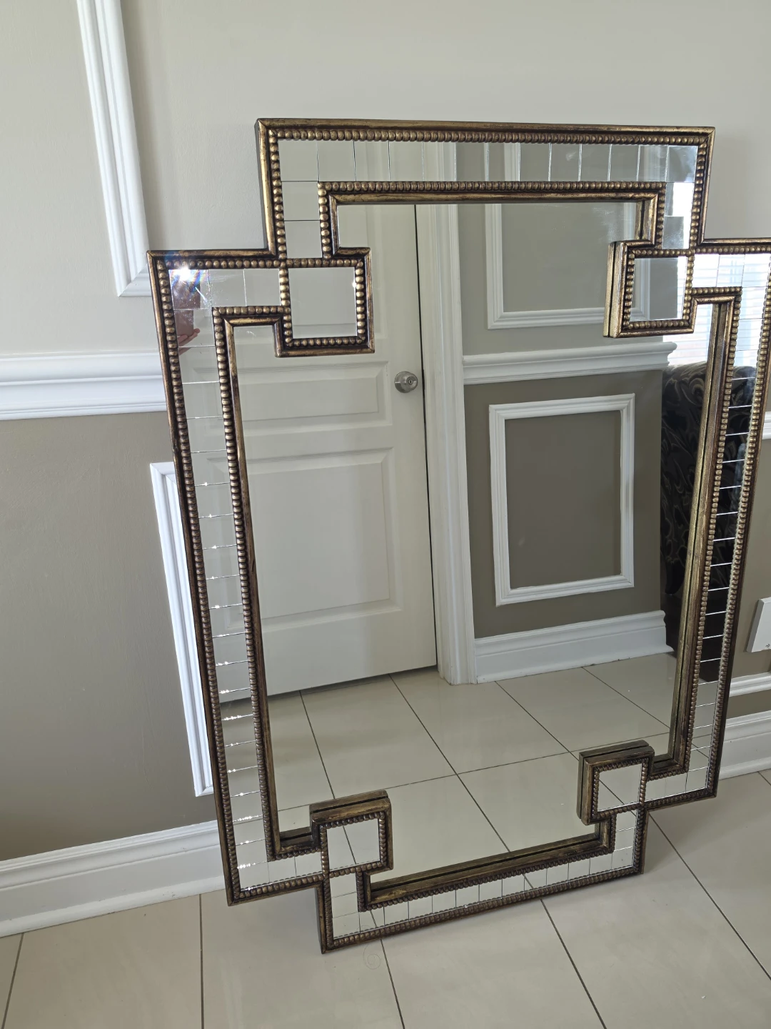 Decorative Art Deco Style Mirror