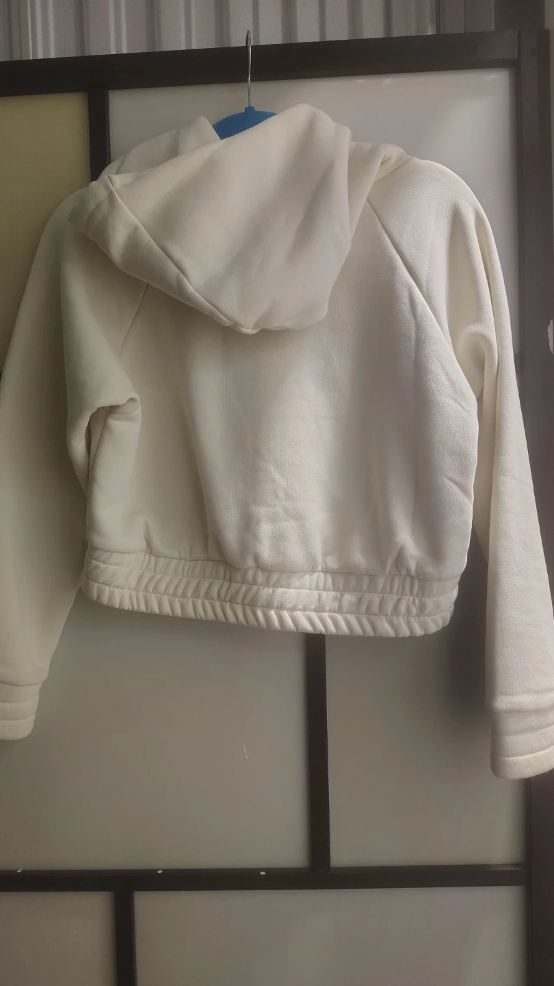 Brooklyn Mirage Cropped Hoodie Cream - photo 4