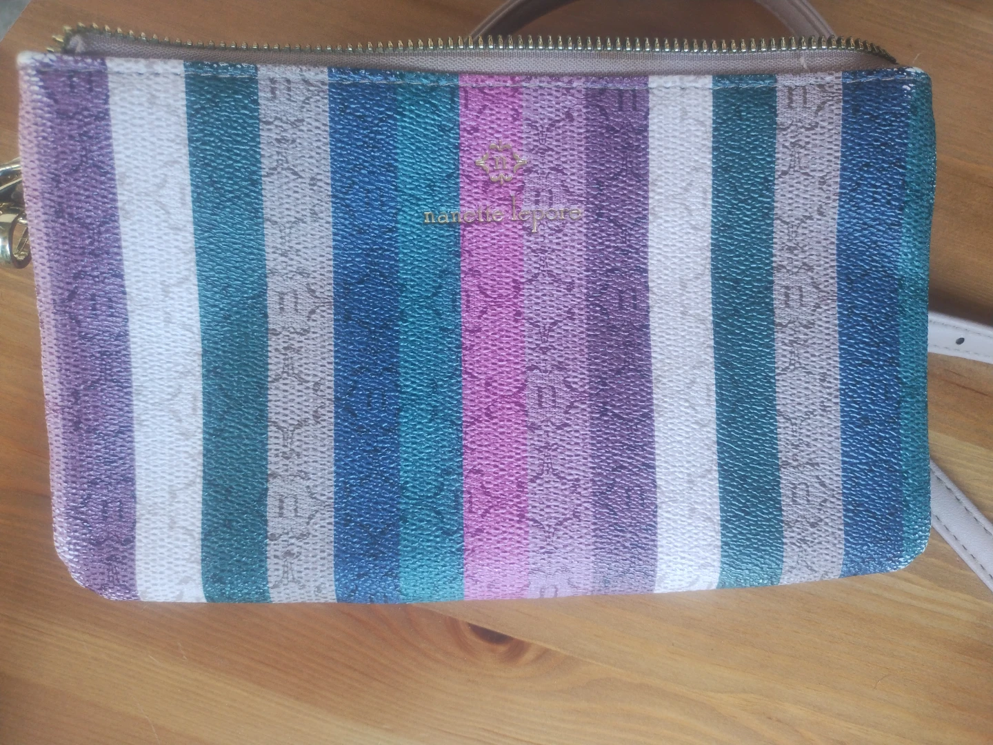 Nanette Lepore Striped Crossbody Bag