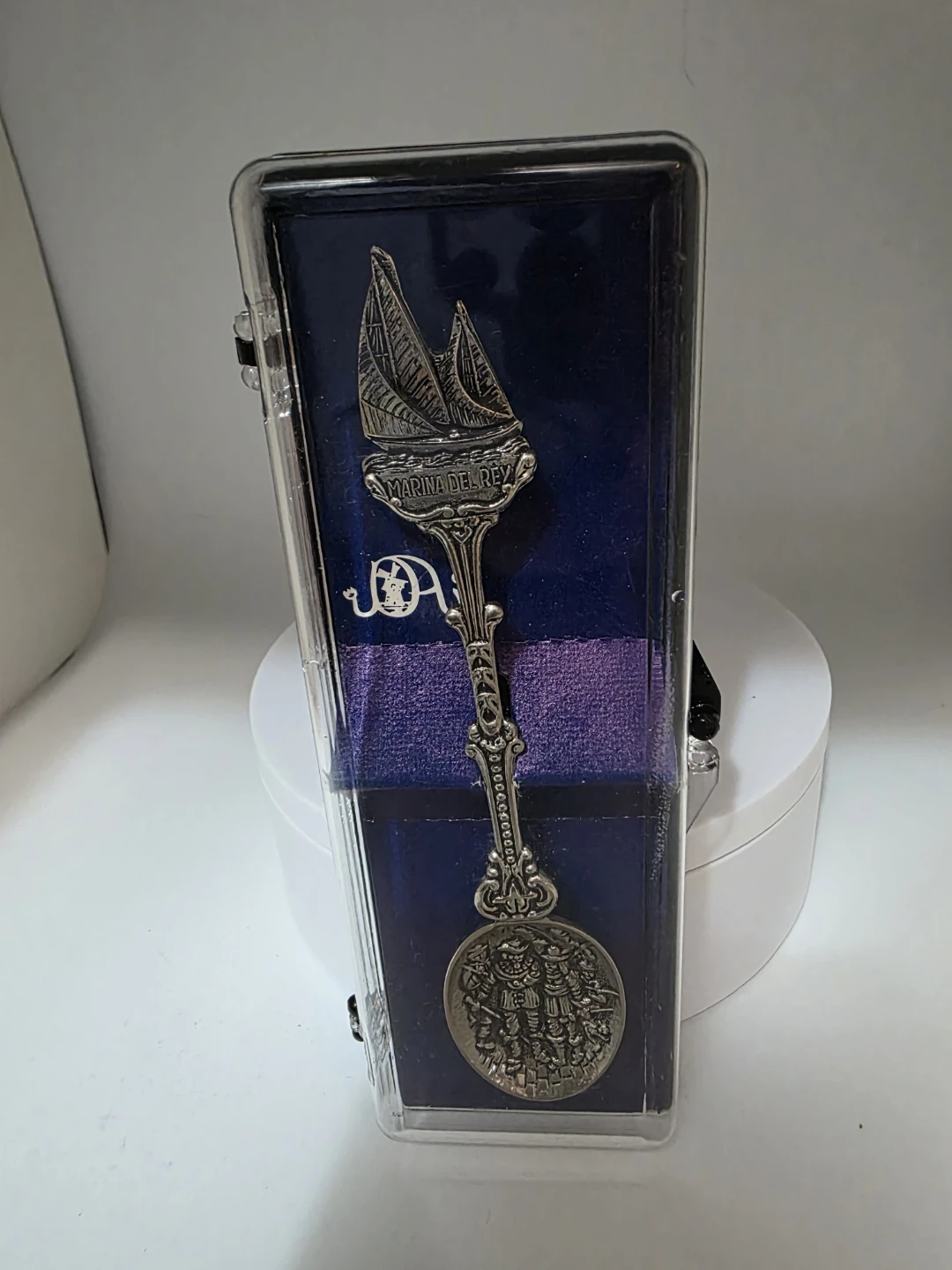 Vintage Holland Marina Del Rey Collector Souvenir Spoon Sailboat